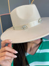 Rhinestone Ribbon Hat