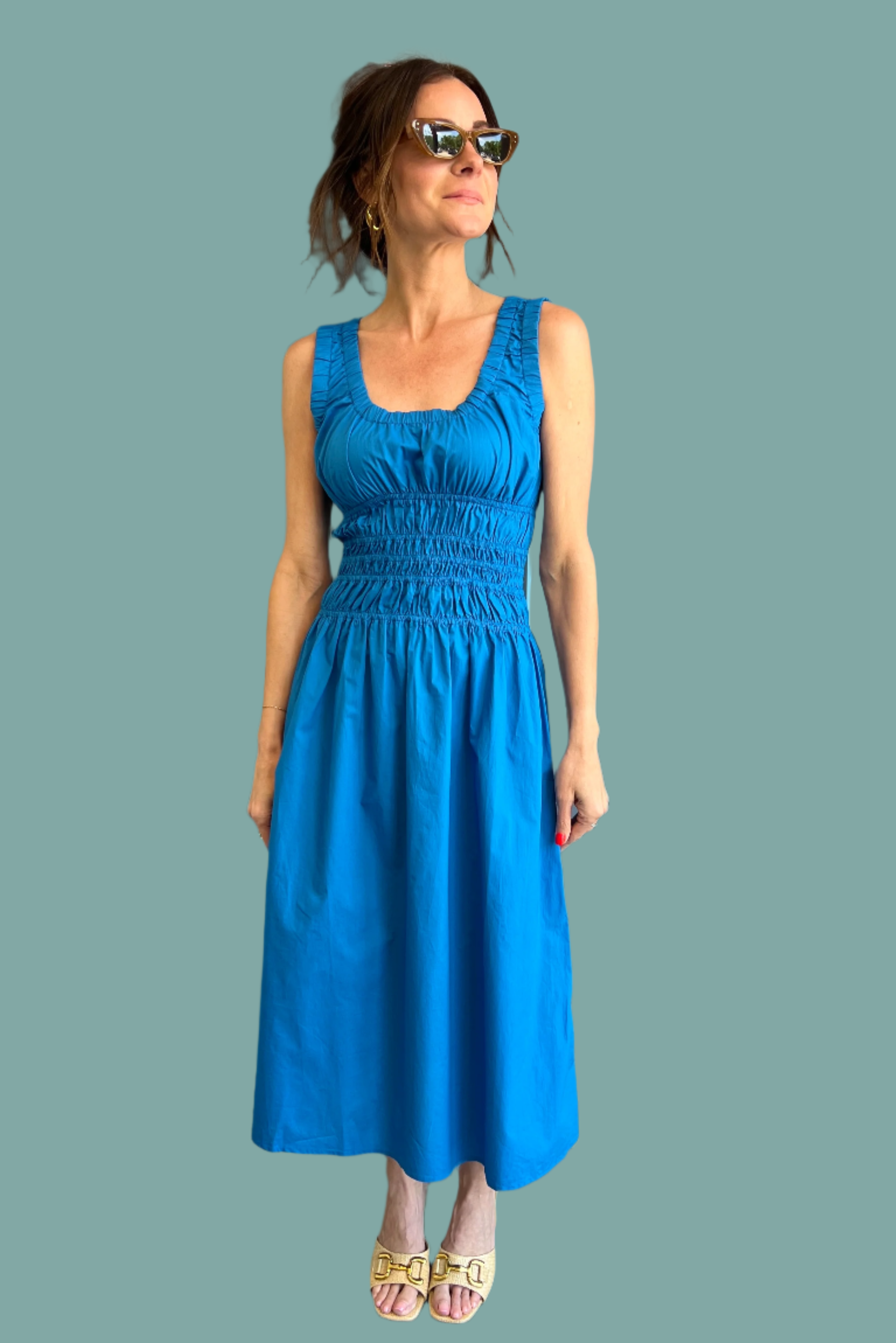 corey lynn calter denim dress THE BELLADONNA DRESS CLC by Corey Lynn Calter