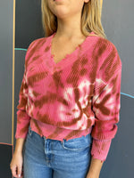 Lois Crop V-Neck Sweater