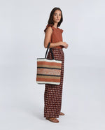 Selene Striped Handbag