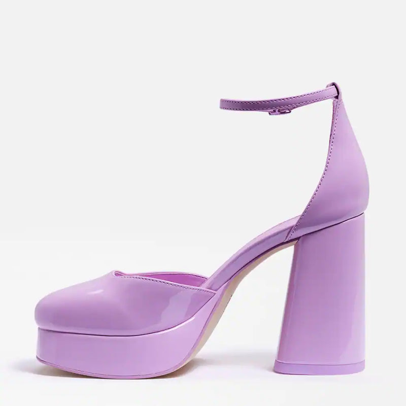 Rosa Ankle Strap Platform Heel – Pronto