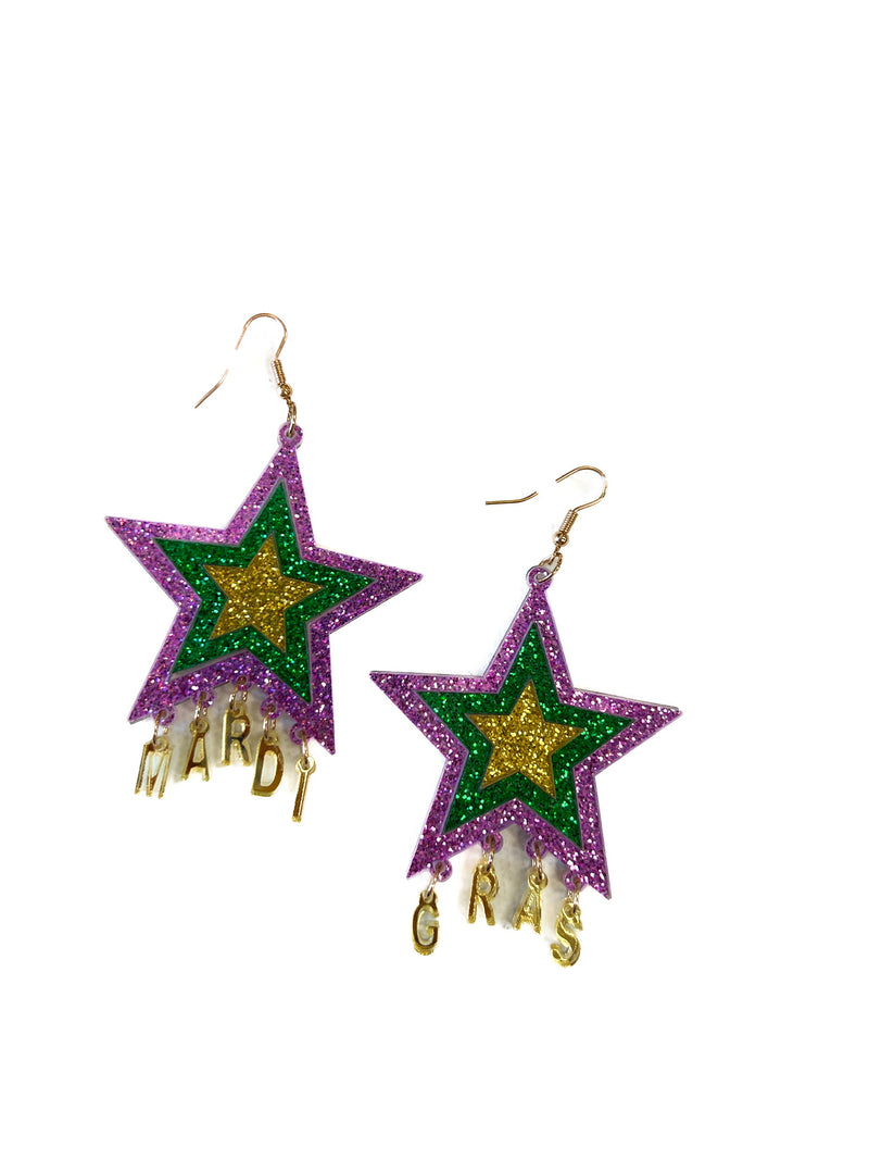 Glitter Starstruck Earring